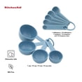 thumbnail image 4 of Kitchenaid Universal Measure Cups and Spoons Kitchen Utensil Set in Blue Velvet, 4 of 12
