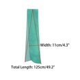 thumbnail image 3 of INSPIRE CHIC Women Pleated Long Scarves, Solid Gradient Contrast Color Ribbon Hair Band Neck Scarves Turquoise Green 49.2"x4.3"(LxW), 3 of 5