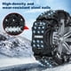 thumbnail image 3 of Cadena de nieve universal Lazos de cadena de nieve resistentes al desgaste antideslizantes para, 3 of 8