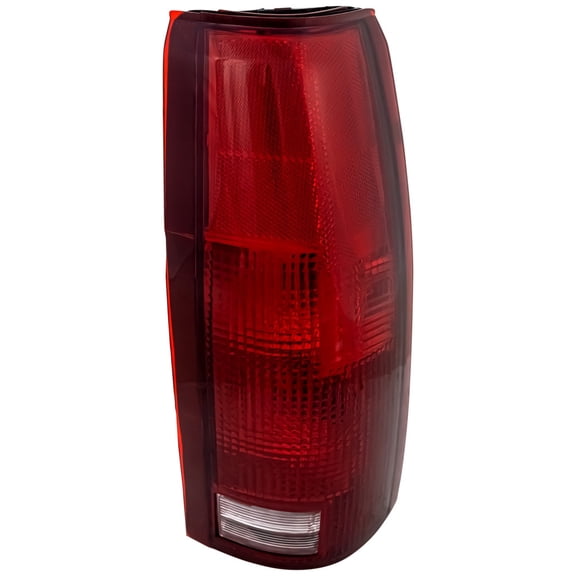 KarParts360 For Chevy Tahoe 1995 96 97 98 99 2000 Tail Light Passenger Side | Connector Rim | With Bulbs | Replacement For GM2801104 | 5977868