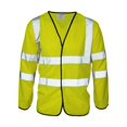 thumbnail image 1 of Absolute Apparel - Chaquetilla de alta visibilidad para hombre (Amarillo Saturno), 1 of 2
