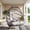 Light Grey, variant on Outdoor Hanging Egg Chair Without Stand, Patio Wicker Swing Egg Basket Chair with Padded Cushion, 350 Lbs Heavy Duty Ceiling Tree Swinging Single Seat, Egg-Shaped Hanging Hammock for Indoor Balcony