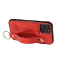 thumbnail image 3 of iPhone 11 Pro Max Case Wallet, Allytech Glitter PU Leather Kickstand Cards Holder Wrist Strap Back Covers Cases for Apple iPhone 11 Pro Max 6.5 Inch 2019, Red, 3 of 6