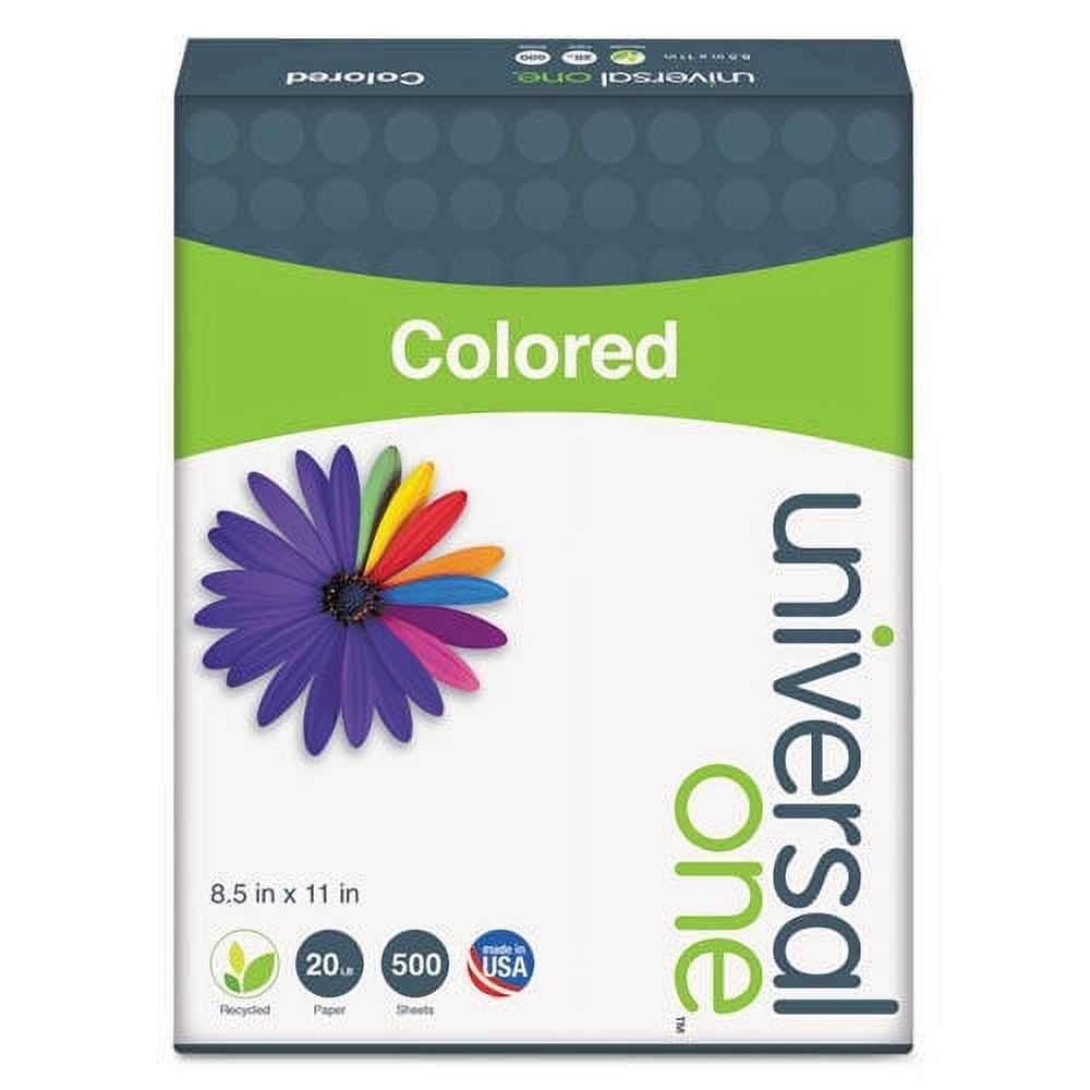 Uxcell Colored Copy Paper 8.5x11 Inch Printer Paper 22lb/80gsm