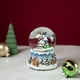 Northlight 5.5 "Santa Claus sur Traîneau Village Neigeux Globe d'Eau Musical de Noël – image 2 sur 5