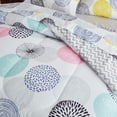 thumbnail image 4 of Juego de Sábanas con Edredón UOZZI BEDDING King Size con Puntos Coloridos, 4 of 9