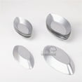 thumbnail image 5 of 10pcs/lot 4 designs flat fluted boat aluminium tart mold egg tarts holders mini cake mould jelly pudding molds DIY bakery tools (D02), 5 of 7