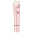thumbnail image 3 of Bikini Hair Removal Trimmer for Women - 2 in 1 Dual Head Electric Shaver, Waterproof Rechargeable Hair Removal Tool, USB Charging Lady Razor for Legs Underarm Body Grooming, 3 of 6