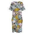 thumbnail image 4 of Juegos de mesa My Cash Patrón Vestido suelto con bolsillos Vestidos de fiesta para mujer Vestidos de mujer para mujer 2025, 4 of 7