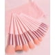 thumbnail image 2 of Set Brochas De Maquillaje 13 Pzs Profesional +bolsa Modelo Rosa, 2 of 4