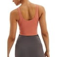 thumbnail image 6 of SHCKE Women Yoga Workout Tank Tops High Support Fitness Running Sports Bra With Removable Pads, 6 of 6