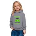 thumbnail image 7 of IWRICH Kids 100 Days of School Hoodies Long Sleeve Fleece Lined Hooded Sweatshirts Cute Tops,Size 2-14 Years Grey 130, 7 of 7