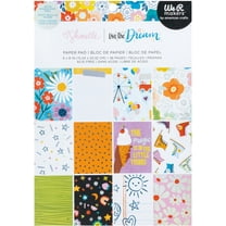 Shimelle Live The Dream Paper Pad 6"X8"-36 Sheets