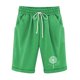 thumbnail image 1 of Mujeres Pantalones Cortos Casual, Cintura Elástica Día de la Independencia de la Impresión Pantalones Cortos con Cordón con Bolsillos para Verano Primavera de Uso Diario, Pantalones Cortos de Verano P, 1 of 4