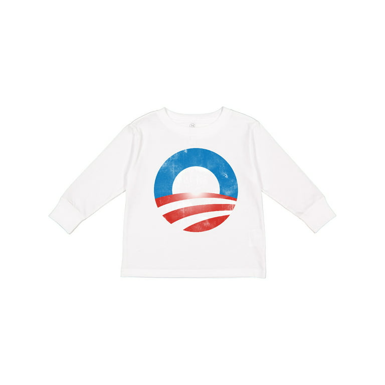 Inktastic Obama Logo Look) Gift Toddler Boy or Girl Long Sleeve T-Shirt - Walmart.com