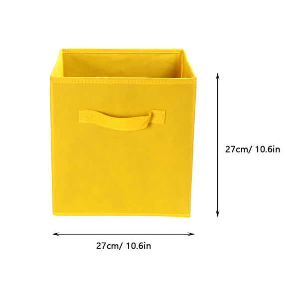 6pcs non-tissé tissu pliable tiroir bacs de rangement boîte ménage