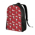 thumbnail image 2 of Custom S-Snoopys Pattern Backpack for Men Women Waterproof School College Bag Print Bookbags, 2 of 5
