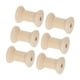 thumbnail image 3 of 50 bobinas de madera pulidas, reciclables, retro, vacías, para manualidades., 3 of 14