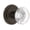Timeless Bronze, variant on Grandeur Bordeaux Crystal Door Knob with Circulaire Rosette