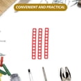 thumbnail image 3 of GOOHOCHY 6Pcs Red Plastic Bit Holder Organizer for Screwdriver Bits Efficient Storage and Easy Access, 3 of 8