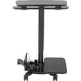 thumbnail image 2 of Tripp Lite Mobile Workstation Standing Desk Rolling Cart Height-Adjustable, 2 of 7