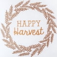 thumbnail image 3 of Happy Harvest Embroidered Fall Small/Petite Accent Pillow, 10" x 10", 3 of 7