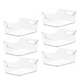 thumbnail image 1 of Plastic Storage Bins for Kitchen Organization Pantry Organization and Storage  Closet Organizers Fridge Organizer 6PCS, 1 of 6