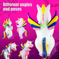 thumbnail image 5 of Magotan Unicorn Unisex Halloween Inflatable Costume with Full Body for Adult, One Size, 5 of 8