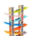 thumbnail image 7 of Wooden Race Car Ramp Racer Glider Toy Car Slide Car Vehicle, 7 of 7