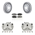 thumbnail image 1 of Transit Auto Front Disc Brake Caliper Coated Rotors and Semi-Metallic Pads Kit for Car Honda Civic KCG-100577S, 1 of 11
