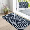 thumbnail image 4 of Harpi Outdoor Door Mats for Outside Entry, Machine Washable Area Rugs Non-shedding European Retro Lattice Printed Floor Mat Door Mat Sewer Mat Entrance Door Kitchen Bathroom Mat Non-Slip Mat, 4 of 8