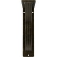 thumbnail image 3 of Ekena Millwork 2"W x 5 1/2"D x 8"H Miller Wrought Iron Bracket, (Triple center brace), Antiqued Pale Gold, 3 of 9