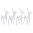 thumbnail image 3 of vidaXL LED Christmas Reindeers Decoration 1 Piece 4.3"x16.9"x21.7" Acrylic Light Display, 3 of 6