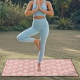 thumbnail image 4 of Xixirimido Sweating Car Seat Cover for Post Gym Workout, Running, Swimming, Beach Universal Fit Non-Slip Towel Bucket Seat Protector for Cars SUV Trucks, Pink Plumeria Flower, 4 of 8