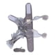 thumbnail image 5 of Juego de arnés y correa para gato, chaleco transpirable con lazo de hada, cuerda para gato para caminar al aire libre, gris hada L, 5 of 5