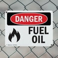 thumbnail image 5 of (2 Pack) Fuel Oil OSHA Danger Sign 18 Inch X 12 Inch Plastic Sign, Weather Resistant, UV Protected for Workplace, Business, and Construction Site, Made in the USA, 5 of 8