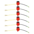 thumbnail image 4 of Shisuyan Reliable Performance Stop Switch Assorted Color 6Pcs 8.25X0.98X0.16in, 4 of 9