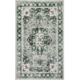 thumbnail image 2 of Washable Rugs x Vintage Area Rugs Area Rugs Low Pile Floor Carpet Printed Soft Durable Stain Foldable Rugs Living Room Dining Room Bedroom, 2 of 9
