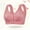 Watermelon red, variant on Uqiangy Full Figure Bras Supportive Bras for Women Wireless Push Up Bra Bra Wireless Push-Up Bra Lace Sports Bras for Women Senior Bras for Women No Wire Bras for Women Pink S