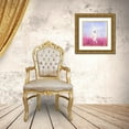 thumbnail image 3 of Darzi, Mike 26x26 Gold Ornate Wood Framed with Double Matting Museum Art Print Titled - Pink Lady, 3 of 4