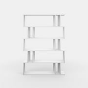 Ada Home Decor Berwyn Multiple Tier Open Shelf Modern Bookcase, White