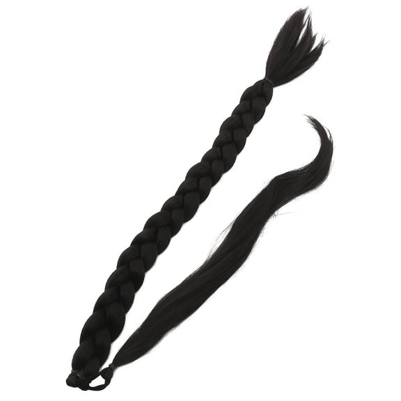 WHAMVOX Ponytail Hair Extension High Temperature Silk Wig Ponytail Adjustable 1Pack 80X3CM