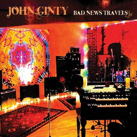 John Ginty: Bad News Travels Live (Music DVD) (Widescreen)
