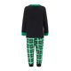 thumbnail image 4 of Conjunto de pijamas navideños familiares a juego con estampado de árbol, letras y cuadros. Pijamas de vacaciones para papá, mamá y niños., 4 of 10