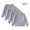 Gray, variant on Fesfesfes Kids 4 Pack Solid Color Long Sleeve Round Neck Casual Tee Set for Boys Girls Age 1 to 11 Years Soft Comfortable Everyday Wear Basic Pullover Shirts Tops(Gray,4 Years)