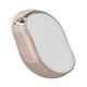 thumbnail image 1 of Borrador de pelo indoloro para hombres y mujeres, herramienta de depilación portátil para el hogar, exfoliación, depiladora para brazos, piernas, superficie blanca y dorada rosa, 1 of 9