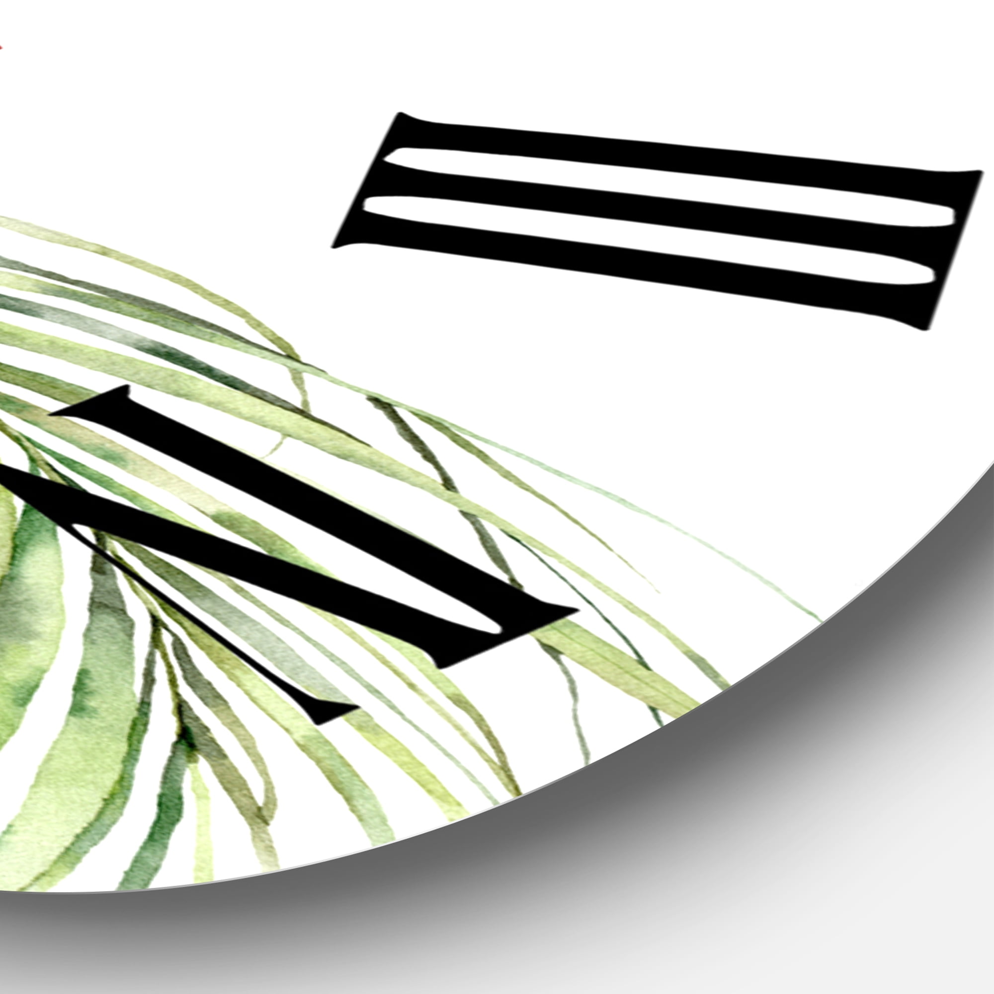 Designart 1 in Quartz Traditional Wall Clock
