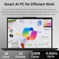 thumbnail image 3 of Lenovo ThinkPad T14 14" FHD+ Business Laptop, Intel Core Ultra 5 225U, 16GB DDR5, 512GB SSD, Windows 11 Pro, 3 of 7