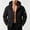 Black, variant on Men’s Fashion Outdoor Hooded Shell Jacket Adjustable Hood Drawstring Waterbreaker Outdoor Hiking Cycling