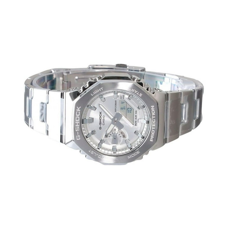 Casio G-Shock G-Steel Analog Digital Silver Dial Quartz GM-2110D